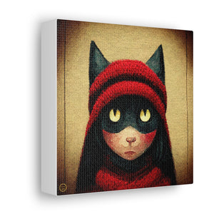 Open image in slideshow, Cool Cats Canvas - Mrs. Meowry
